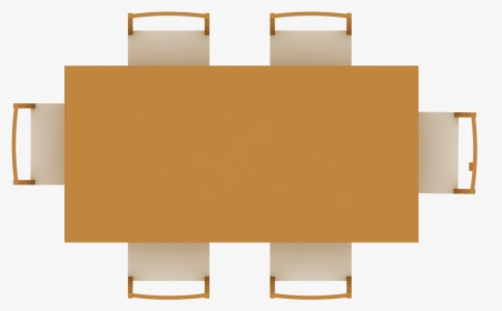 Modern Room - Dining Table Top View, HD Png Download, Transparent PNG