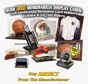 Over 300 Memorabilia Display Cases - Basketball, HD Png Download, Transparent PNG