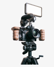 Camera, Vlog, Multimedia, Video, Vlogger, Vlogging - Canon 80d Accessories For Vlogging, HD Png Download, Transparent PNG