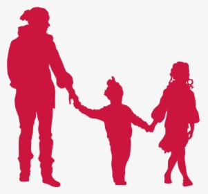 People Red Silhouette Png, Transparent Png, Transparent PNG