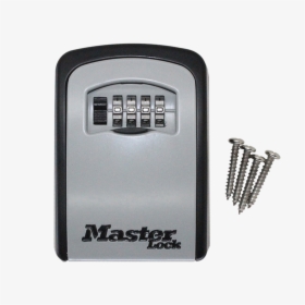 4-dial Combination Master Lock Box, HD Png Download, Transparent PNG