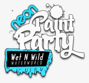 Paint Party Png Logo, Transparent Png, Transparent PNG