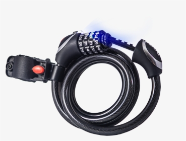 Combination Bike Cable Lock - Change Combination On Bike Lock, HD Png Download, Transparent PNG