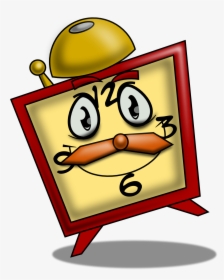Free To Use & Public Domain Alarm Clock Clip Art - Clipart Clock Cartoon Free, HD Png Download, Transparent PNG