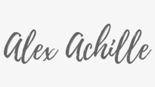 Alex Achille S Vlog - Calligraphy, HD Png Download, Transparent PNG