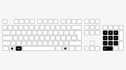 Keyboard - Apple Magic Keyboard Qwerty, HD Png Download, Transparent PNG