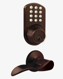 Keyless Deadbolt With Lever, HD Png Download, Transparent PNG