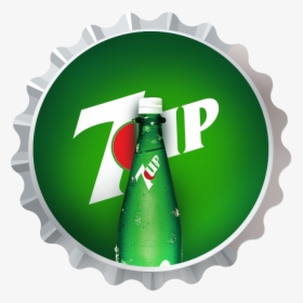 Transparent 7up Png - Png Pepsi Bottle Cap, Png Download, Transparent PNG