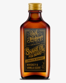 Beard Oil Snake Oil - Glass Bottle, HD Png Download, Transparent PNG