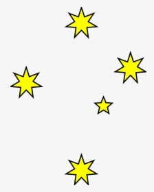 Southern Cross White Stars, HD Png Download, Transparent PNG