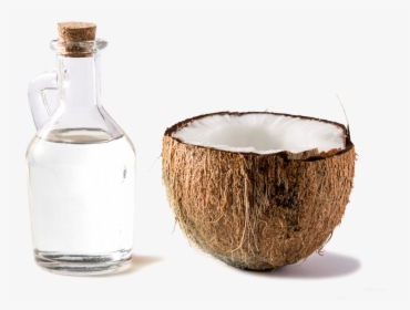 Coco-bottle - Coconut Oil White Background, HD Png Download, Transparent PNG
