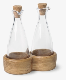 Oil And Vinegar Bottles H15 Oak Menageri - Kay Bojesen Olie, HD Png Download, Transparent PNG