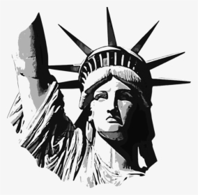 Park Clipart Statue - Statue Of Liberty, HD Png Download, Transparent PNG