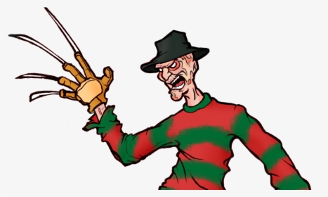 Freddy Krueger Dr - Freddy Krueger Cartoon Drawing, HD Png Download, Transparent PNG