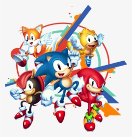 Sonic Mania Plus Artwork - Sonic Mania Plus Characters, HD Png Download, Transparent PNG