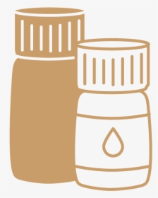 Essential Oil Healing - Essential Oil Bottle Clipart, HD Png Download, Transparent PNG