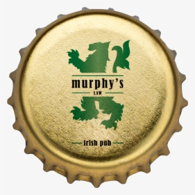 Murphy S Law Beer Bottle Cap - Bottle, HD Png Download, Transparent PNG