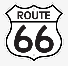 Logo Route 66 Png, Transparent Png, Transparent PNG