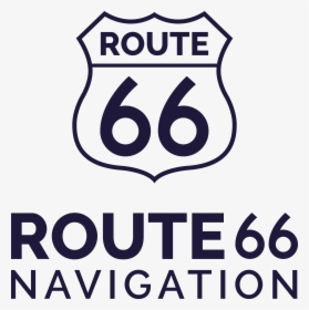 Transparent Navigation Png - Route 66 Font, Png Download, Transparent PNG
