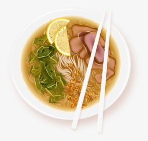Cartoon Pho Noodles Bowl - Pho Noodle Transparent Background, HD Png Download, Transparent PNG