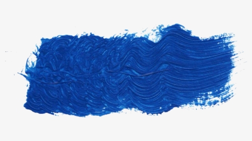 Wave - Blue Paint Stroke, HD Png Download, Transparent PNG