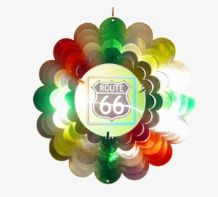 Route 66 Holographic Spinner 12 Inch, HD Png Download, Transparent PNG