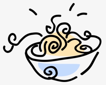 Royalty Free Download Pasta In Bowl Image - Bakso Vektor Hitam Putih, HD Png Download, Transparent PNG