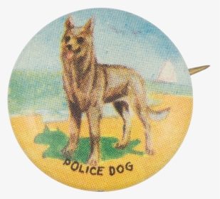 Police Dog Art Button Museum - Toy Manchester Terrier, HD Png Download, Transparent PNG