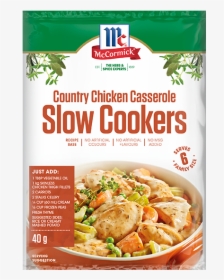 Country Chicken Casserole - Mccormick Slow Cooker Chicken Curry, HD Png Download, Transparent PNG