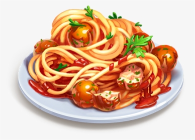 Spaghetti And Meatballs - Bucatini, HD Png Download, Transparent PNG