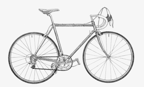 Old Bicycle Drawing - Specialized Secteur Elite, HD Png Download, Transparent PNG