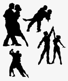 Modern Dance Silhouette Photography - Silhouette Of People Dancing, HD Png Download, Transparent PNG