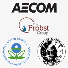 Aecom, The Probst Group, Epa, And City Of Madison Logos - Human Action, HD Png Download, Transparent PNG