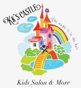 Castle Clipart Sky Rainbow, HD Png Download, Transparent PNG