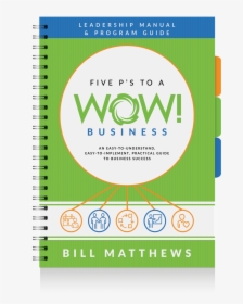 Five P S To A Wow Business Workbook 3-d, HD Png Download, Transparent PNG
