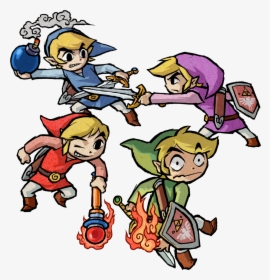 Legend Of Zelda Four Swords, HD Png Download, Transparent PNG