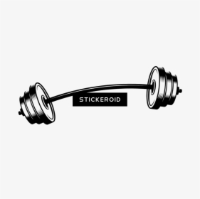Barbell Equipments Gym Sports - Barbell Clip Art, HD Png Download, Transparent PNG