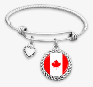 Transparent Canadian Flag Png - My Dad My Hero Bracelet, Png Download, Transparent PNG