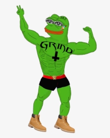 Pepe The Frog Lifting , Png Download - Pepe The Frog Lifting, Transparent Png, Transparent PNG