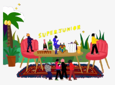 Super Junior Light Stick Sm Official Fanlight Free, HD Png Download, Transparent PNG