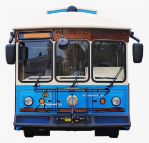 Bus Png Front - Front Of A Trolly, Transparent Png, Transparent PNG