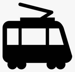 Trolley Clipart , Png Download - Tram Icon Svg, Transparent Png, Transparent PNG