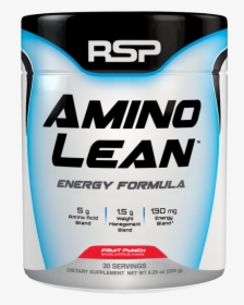 Aminolean Fruit Punch 30srv - Amino Lean Rsp Cherry, HD Png Download, Transparent PNG
