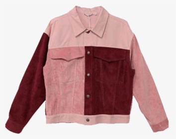 #jacket #png #pink #red #velvet #grunge #aesthetic - Red And Pink Denim Jacket, Transparent Png, Transparent PNG