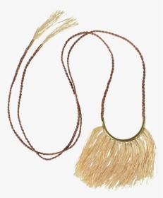 Fringe And Leather Necklace , Png Download - Sketch, Transparent Png, Transparent PNG