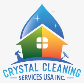 Crystal Cleaning Services Usa Inc Logo - Graphic Design, HD Png Download, Transparent PNG