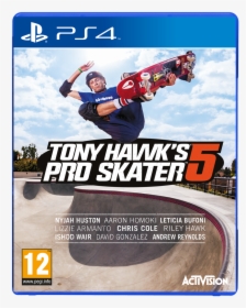Tony Hawk S Pro Skater 5 Ps4, HD Png Download, Transparent PNG