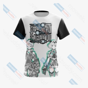 Xenoblade Chronicles 2 Unisex 3d T-shirt - Active Shirt, HD Png Download, Transparent PNG