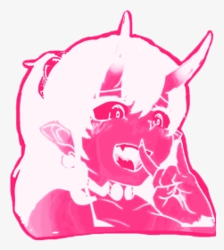 #demon #demonic #devil #pink #aesthetic #grunge #gothic - Illustration, HD Png Download, Transparent PNG