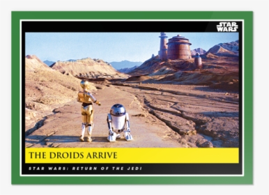 The Droids Arrive - C3po Return Of The Jedi, HD Png Download, Transparent PNG